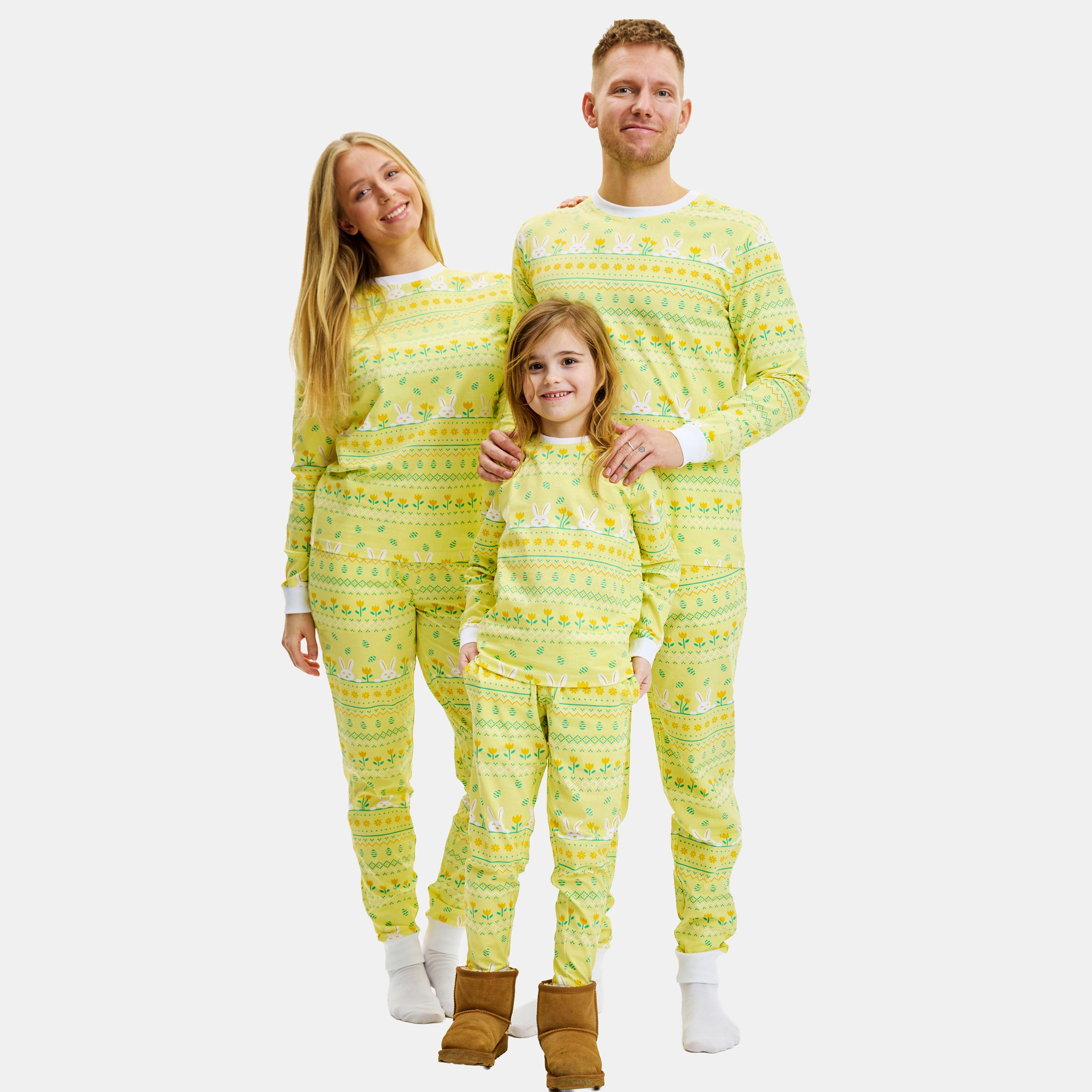 Elegant kanin påskepyjamas - Dame.